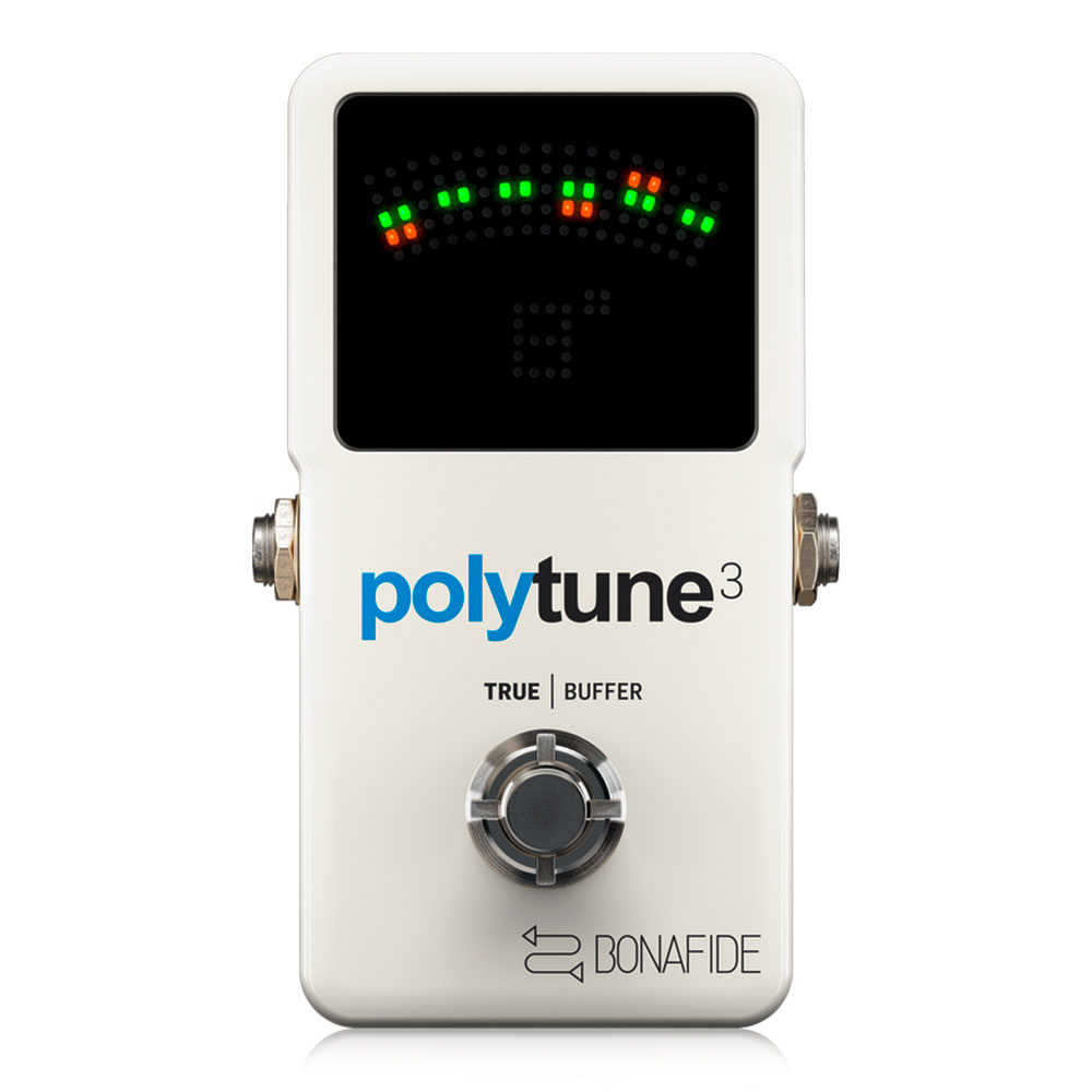 🧇 TC Electronic PolyTune 3 Pedal de Sintonizador de Guitarra LED